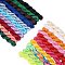 PandaHall 20 Colors 1mm Chinese Knotting Cord Nylon Macrame Thread Cord Beading String, 20 x20m