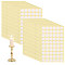Resin Candle Wick Double Sided Adhesive, for DIY Candle Making, White, 1.5x0.1cm, 240pcs/set