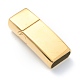 イオンプレーティング（ip）316外科用ステンレス鋼バヨネットクラスプ  長方形  ゴールドカラー  33x13.5x8mm  内径：11.5x6mm STAS-G241-15B-G-1