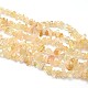 Chapelets de perles de citrine naturelle X-G-O049-B-29-1