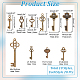 200шт 10 стиля подвески из сплава в тибетском стиле FIND-AR0004-31-2