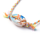 Bracelets de perles tressées réglables BJEW-JB05152-03-3