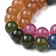 Natural Mixed Gemstone Imitation Tourmaline Beads Strands G-O183-08-8mm-2
