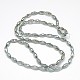 Electroplate Crystal Glass Rice Beads Strands EGLA-F042-A10-3