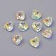 Faceted Glass Charms RGLA-L026-B05-1