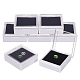 Benecreat 10 Stück weiße Edelstein-Displaybox CON-WH0092-18A-1