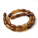 Natural Agate Beads Strands G-G304-7x14mm-12-2