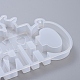 Noël bricolage pendentif moules en silicone DIY-D049-11-3