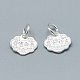 925 Sterling Silver Charms STER-T002-101S-2