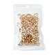100 pièces 4 cadres de perles en plastique de style ccb KY-YW0001-22-7