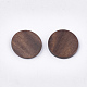 Расписные деревянные кабошоны WOOD-T021-17C-2