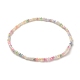 Bracelets de cheville en perles de rocaille en verre AJEW-AN00469-8