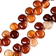 Chapelets de perles rouges en agate naturelle&nbsp;G-T138-123-1