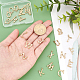 PH PandaHall 26pcs Alphabet Letter Charms 18K Gold Plated A~Z Pendants Initial Letter Charms Brass ABC Charm for Jewelry Bracelet Earring Necklace Making DIY Crafting KK-PH0004-89-4