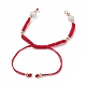 Adjustable Nylon Thread Braided Bracelet Making AJEW-JB00851-4