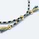 Nylon Cord Bracelets X-BJEW-P173-25-4