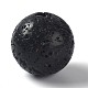 天然溶岩岩ビーズ  宝石の球  穴なし/ドリルなし  ラウンド  40mm G-Z001-07-3