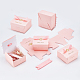 Nbeads20pcs厚紙箱  キャンディー用  ギフトパッケージ  ウサギの矩形  ピンク  10.3x8.9x4.8cm CON-NB0002-07-4