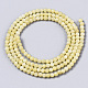 Eau douce naturelle de coquillage perles brins BSHE-T009-01E-2