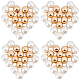 Beebeecraft 8pcs pendentifs en perles de coquillage FIND-BBC0002-72-1