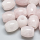 Perles de quartz rose naturel X-G-T093-17-1