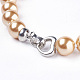 Shell collane di perle perline NJEW-I224-H04-2