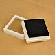 Square Plastic Jewelry Boxes OBOX-E001-1-3