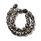 Chapelets de perles de style tibétain G-F726-A02-3