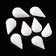 Pointed Back & Faceted Drop Acrylic Cabochons SACR-O002-08-6x10mm-1
