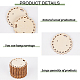 Wood Earring Display Card with Hanging Hole DIY-WH0320-20B-4