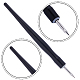 プラスチック浸透ペンセット  モデルペイントツール  交換用ステンレスヘッド付き  ブラック  組み立て後のペン: 15cm TOOL-WH0053-07-5