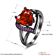 Corazón anillos de circonio cúbico RJEW-BB16567-6A-3
