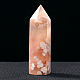 Tower Natural Cherry Blossom Agate Display Decoration WG83739-02-1