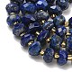 Natürlicher Lapislazuli Perlenstränge&nbsp;G-L642-J08-02-5