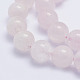Chapelets de perles en morganite naturelle G-L478-08-10mm-2
