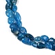 Chapelets de perles en apatite naturelle&nbsp;G-E483-41A-01-3