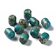 Perles de jaspe impériales naturelles G-C034-15A-01-1