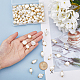Superfindings 80pcs 4 estilos colgantes de perlas de imitación de plástico abs PALLOY-FH0001-84-3