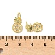 Латунные микро проложить кубического циркония подвески KK-I276-49G-3