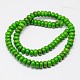 Synthetic Turquoise Beads Strands TURQ-G109-5x3mm-01-2