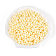 Непрозрачные цвета блестящие стеклянные бусины SEED-N008-02A-03-1