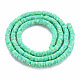 Handmade Polymer Clay Bead Strands X-CLAY-S094-4mm-A11-2
