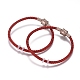 Braided Stainless Steel Wire European Style Bracelets Making AJEW-D047-02A-CG-2