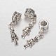 Soldier with Word Love Alloy European Dangle Charms MPDL-F017-05-1