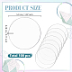 100 fogli acrilici&nbsp;DIY-GO0003-34-2