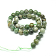 Chapelets de perles en jade africaine naturelle G-D840-53-6mm-AB-2