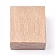 Timbro in legno di faggio DIY-WH0162-41C-1