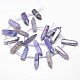Electroplate Gemstone Natural Quartz Crystal Beads Strands G-L134-02-3