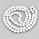 Chapelets de perles en hématite synthétique sans magnétiques G-T114-18-3