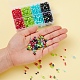 8 Style Bicone AB Color Plated Eco-Friendly Transparent Acrylic Beads TACR-YW0001-37B-8